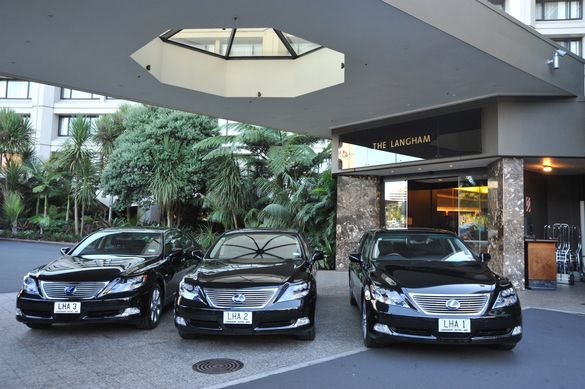 The Langham, Auckland\'s Hybrid Limousine Fleet