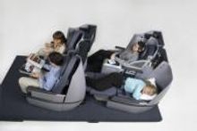 CONTINENTAL AIRLINES LIE-FLAT BUSINESSFIRST SEAT
