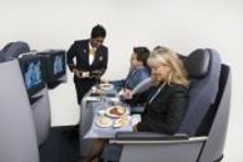 CONTINENTAL AIRLINES LIE-FLAT BUSINESSFIRST SEAT 2