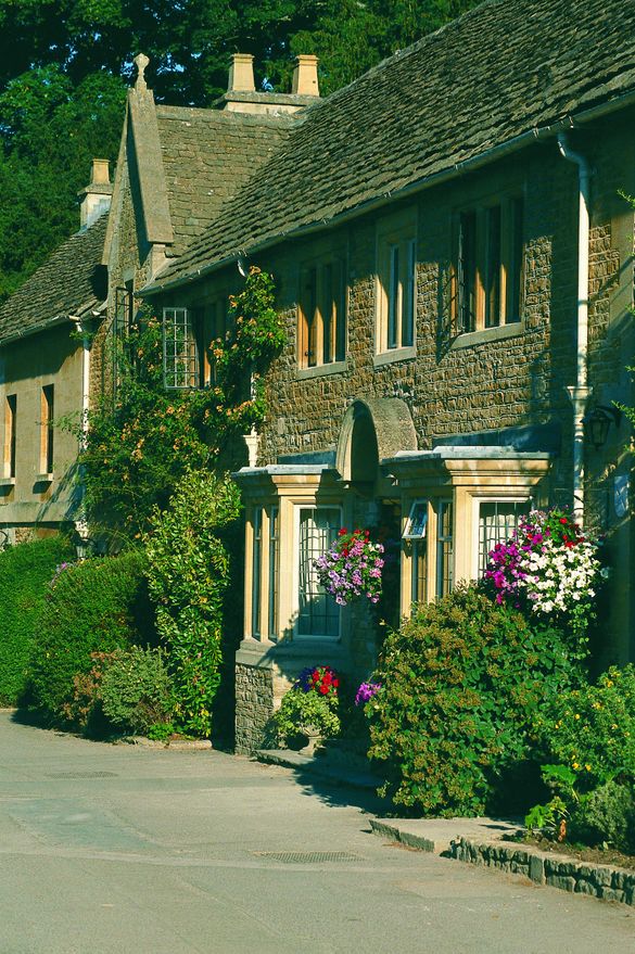 �Traditional Wiltshire village, Castle Combe is just one of many picturesque locations throughout the county.� credits David Peg