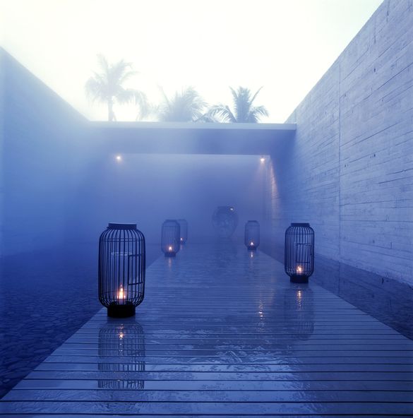 SALA Spa walkway