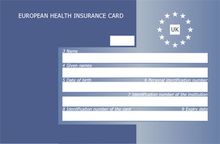 Expired EHICS Leaving Nearly 1.5 Million Brits At Risk While Travelling Abroad In Europe. Card