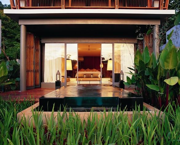 Veranda Chiang Mai�s relaxing Rice Terrace Pavilion and private swimming pool