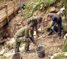 Army Man-Power Helps Rebuild National Park