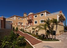Many properties overlook the communal pools