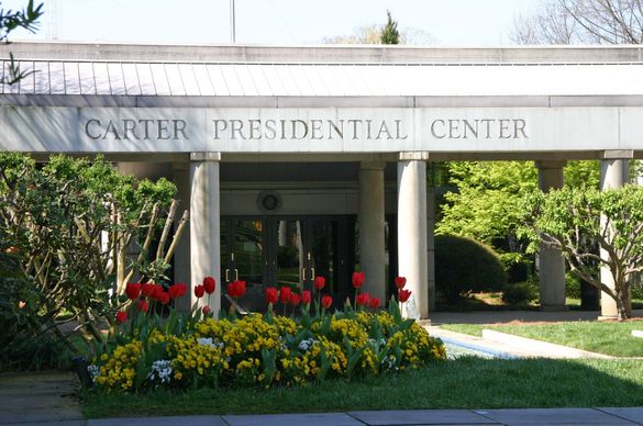 Georgia is in presidential fashion with ties to three U.S. presidents, home to the oldest voter for Obama, at the grand age of 1