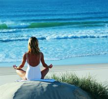 The ideal setting for meditation