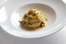 Linguine with Dried Fish Egg