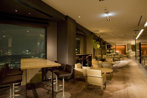 New Club Lounge - skyline view