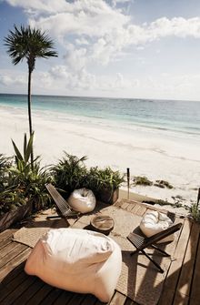 Azulik beach shot by Nic Havers