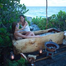 Mayan bath at Azulik, by Mark Squires