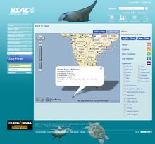 The new British Sub-Aqua Club (BSAC) website