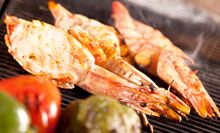Grilled King Prawns