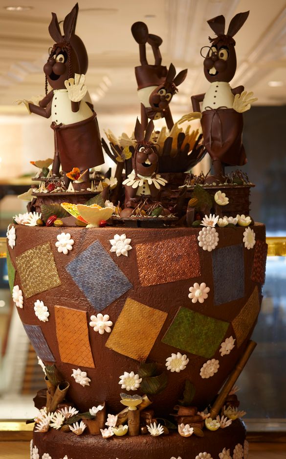 Cafe Kool Chocolate Art Piece