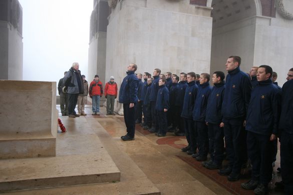 Act of Remembrance at Thiepval Memorial, Somme