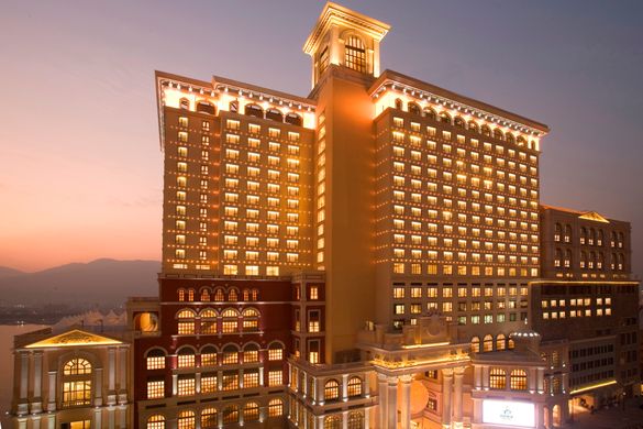 Sofitel Macau At Ponte 16 - Exterior outlook (night time).