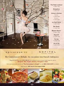 EPICUREAN GROUP X Sofitel Luxury Hotels 2009
