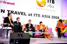 Left to Right:  �	Brad Holman, Managing Director Asia Pacific, Travelport GDS  International �	Ric Leutwyler, President, Utell H