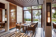 The new 'Grill & Chill' Sunday barbecue lunch is now available at The Knolls Restaurant at Capella Singapore every Sunday