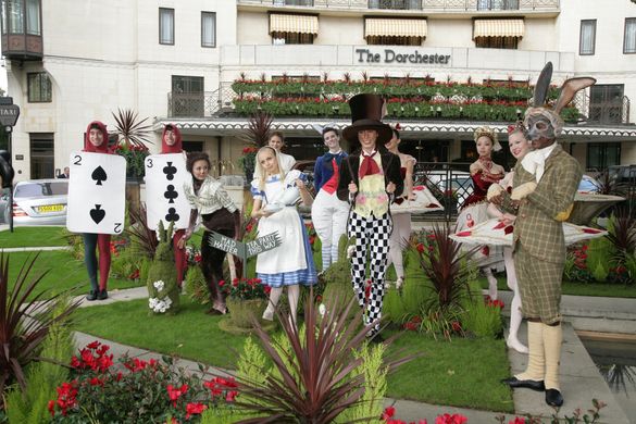 The Promenade at The Dorchester - Mad Hatters Tea Party Oct 09