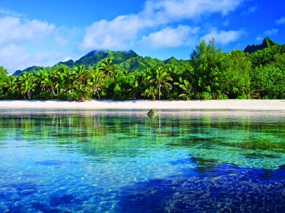 Clear warm lagoons and lush jungle await on Rarotonga
