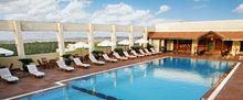The Asiana Hotel�s 1,800 square feet terrace pool with a generous pool deck and a breathtaking view of the surroundings