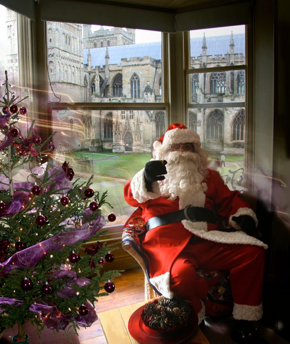 Santa at the Clarence!