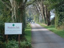 Woodovis Park Entrance