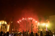 Feuerwerk bei der Eröffnungsfeier