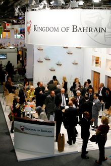 an overview of Bahrain stand