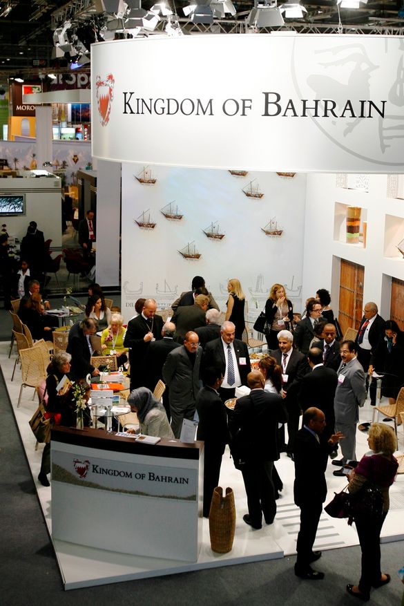 an overview of Bahrain stand