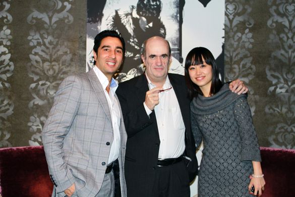 Hotel G Team with Author Colm Toibin 