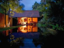 View from private pool