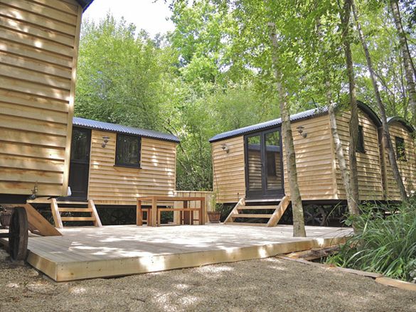 Brand New: A New Glamping Twist; The Shepherd Hut Cluster On The Isle Of Wight