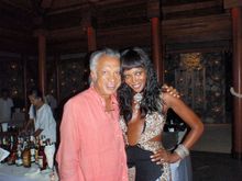 Gulu Lalvani & Naomi Campbell