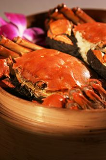 Steamed Jiangsu Crabs