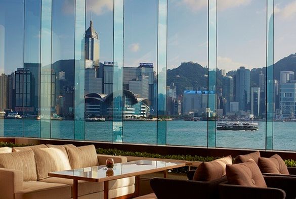 InterContinental Hong Kong - View on a clear day