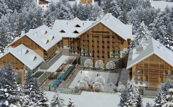 The Chedi Andermatt Exterior