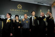 Grand Park Orchard Opening A Toast to the Guests