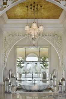 Nestled on a secluded peninsula on The Palm, One&Only The Palm is comprised of 90 keys and four private beachfront villas.