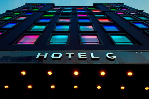 Hotel G - Night Facade
