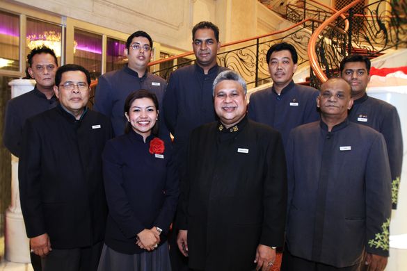 Winning Best Concierge team of Royal Plaza on Scotts