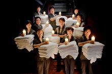 Chambermaids of chamber participate in Earth Hour at The Langham, Hong Kong