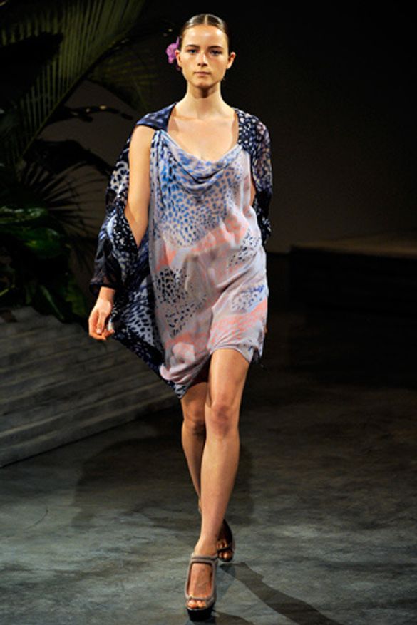 Exclusive fashion house Halston has designed a limited edition silk chiffon dress for One&Only Resort boutiques in the Maldives,
