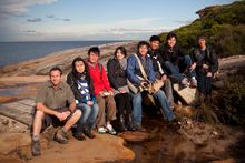 Sydney Coast Walks founder Ian Wells guides guests in Royal National Park