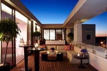 The Penthouse boasts roof-top decking and entertainment space for a cocktail party for up to 150 persons