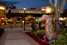 Whimsical art installation on display at The Colonnade Outlets at Sawgrass Mills (Fort Lauderdale/Miami, Florida) 