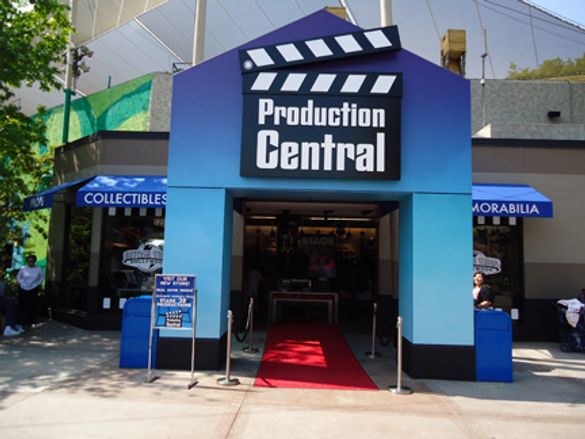 “Production Central,” at Universal Studios Hollywood, features a selection of one-of-a-kindauthentic movie memorabilia and props