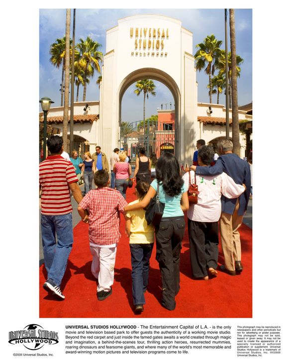 Universal Studios Hollywood not only includes a movie-based theme park but also sits adjacent to the Universal CityWalk shopping
