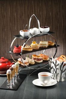 Afternoon Tea Set in InterContinental Hong Kong's Lobby Lounge